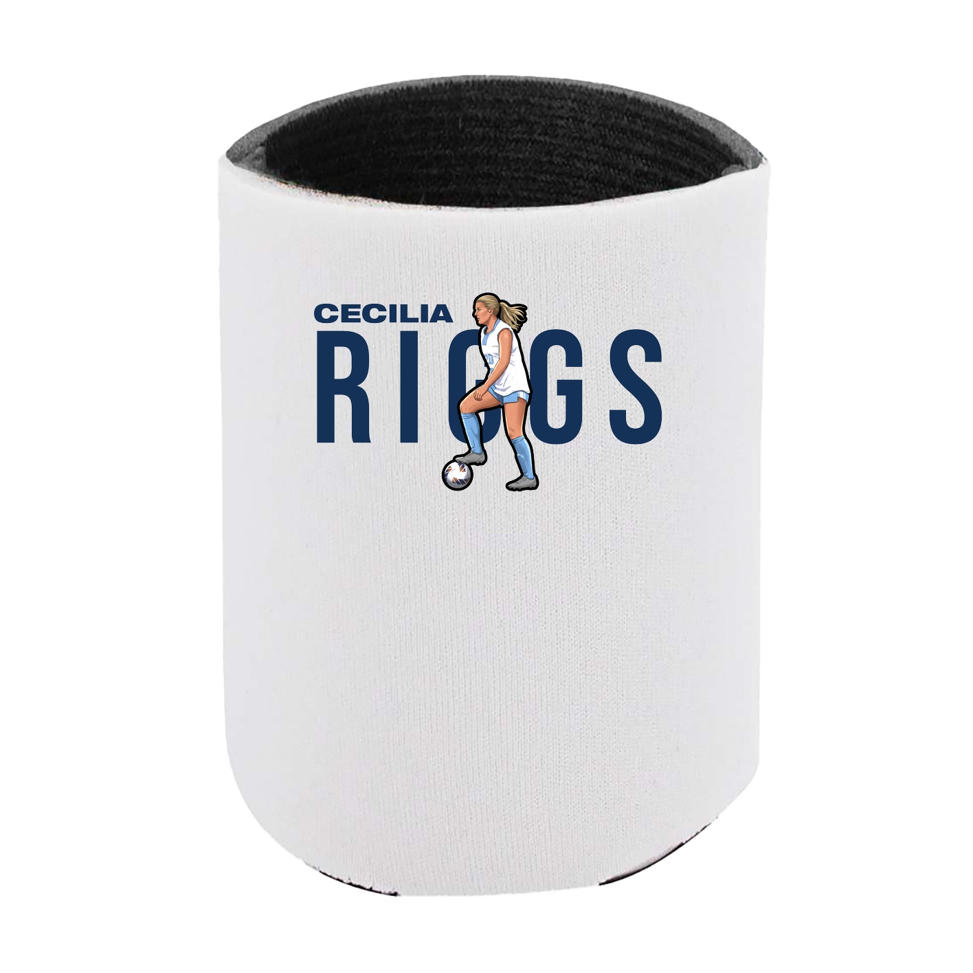 Can Holder — Player Name in White