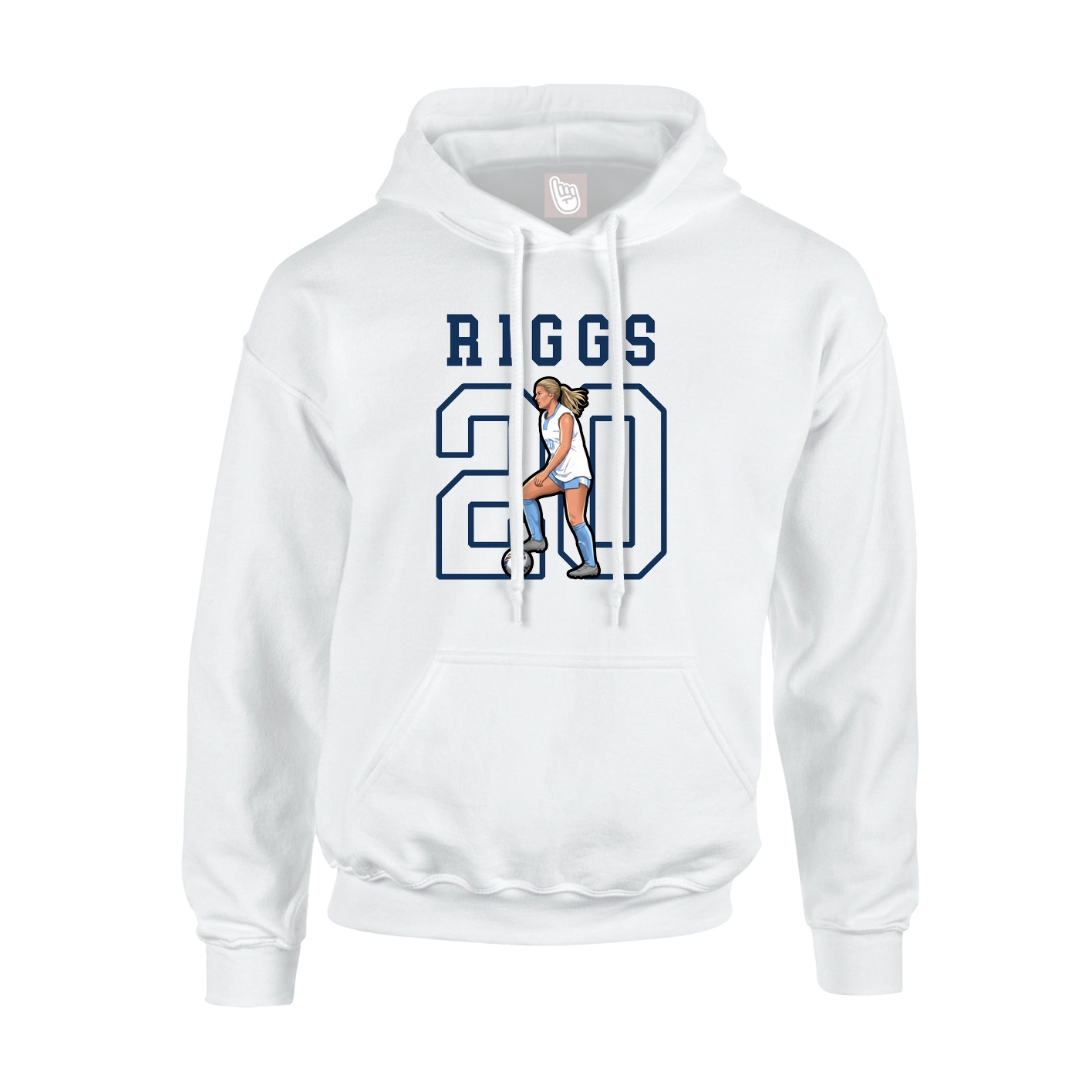 Youth Hoodie — Shirsey in White
