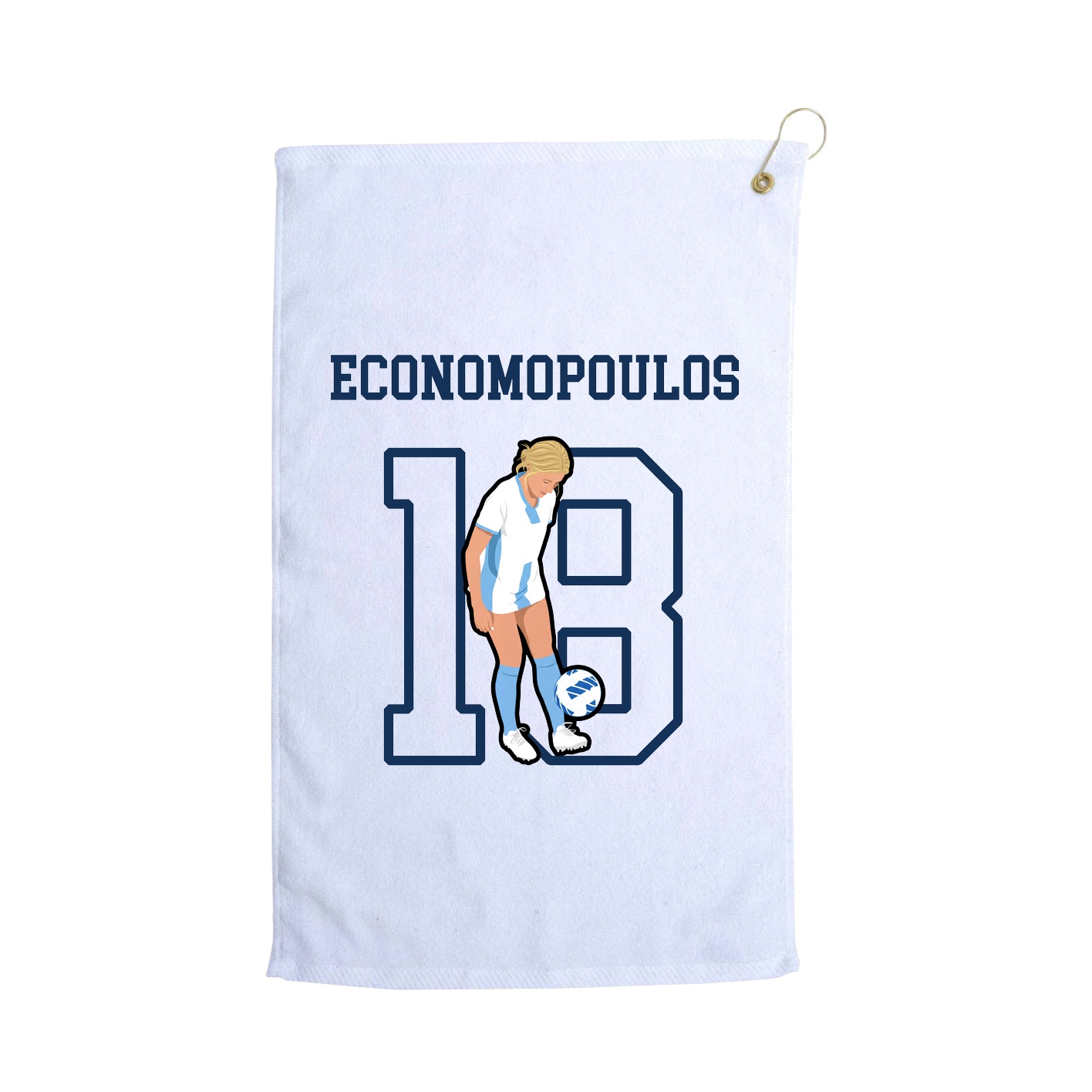 Golf Towel — Shirsey in White