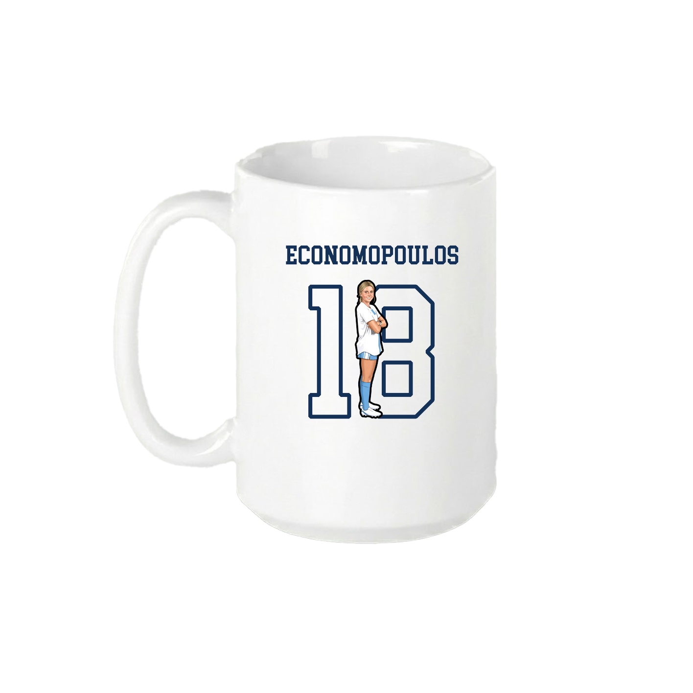 15oz Coffee Mug — Shirsey in White