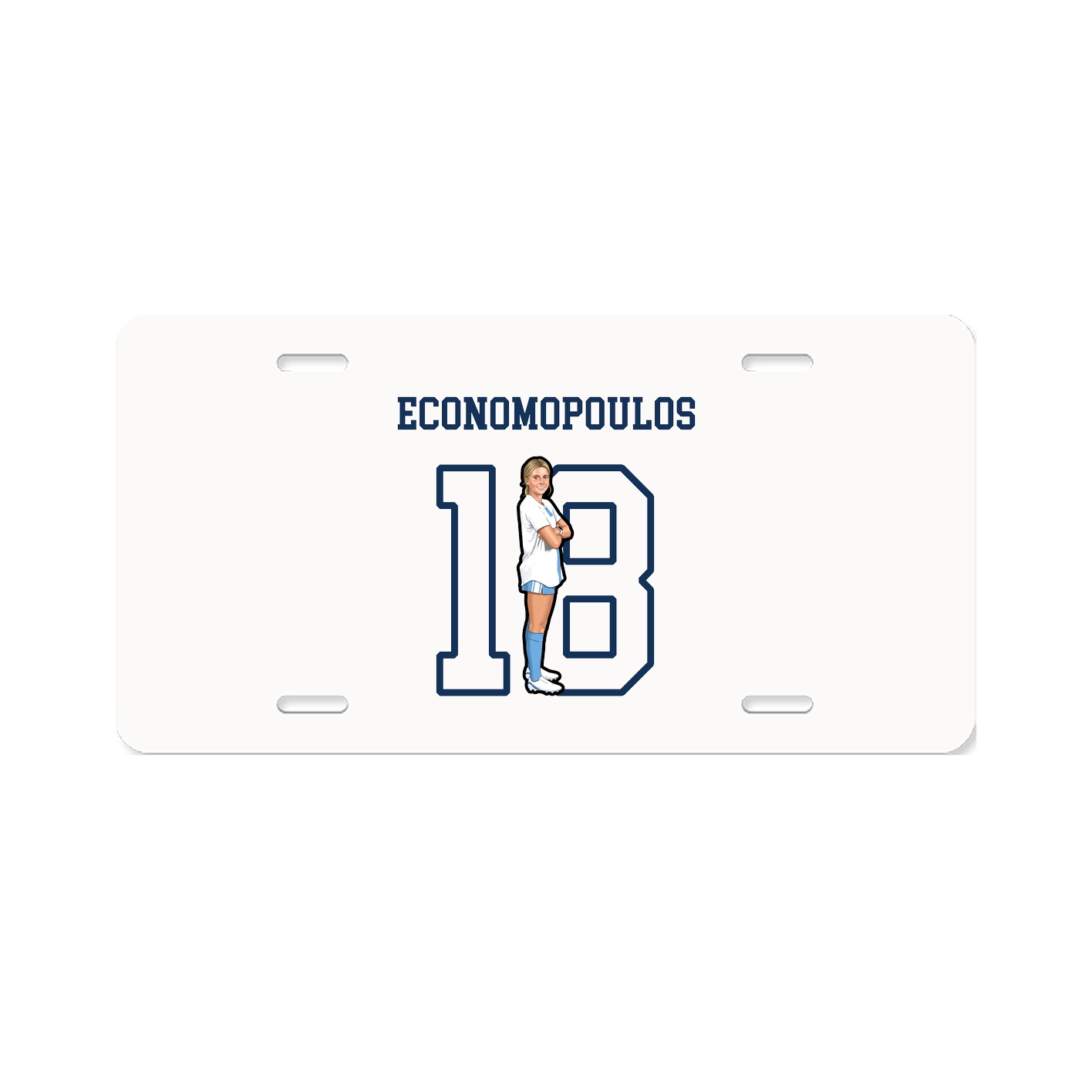 License Plate — Shirsey in Classic
