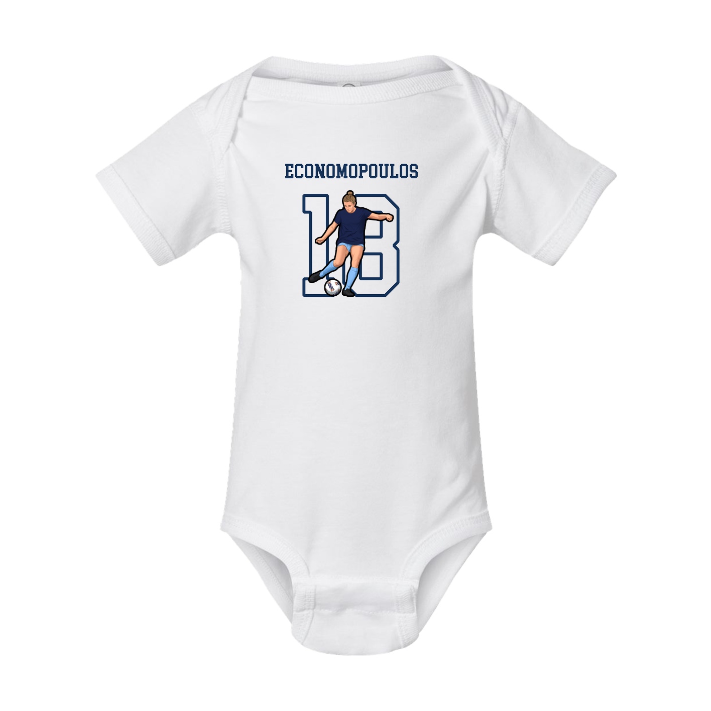 Baby Onesie — Shirsey in White