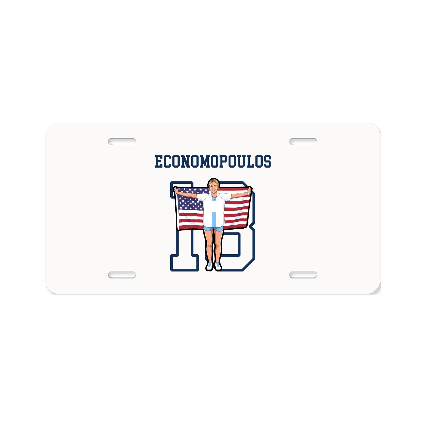 License Plate — Shirsey in Classic