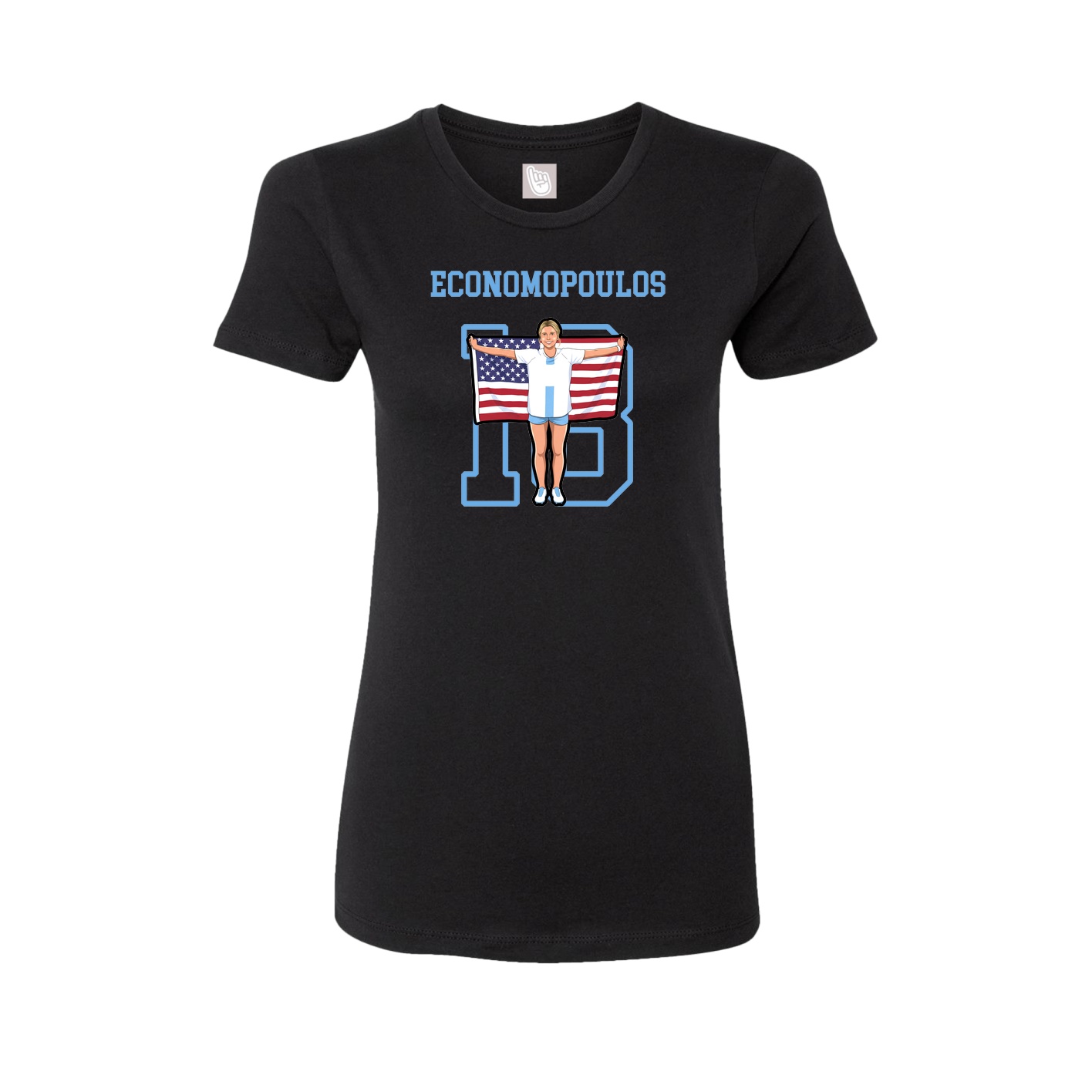 Fitted Women's Tee — Shirsey in Black