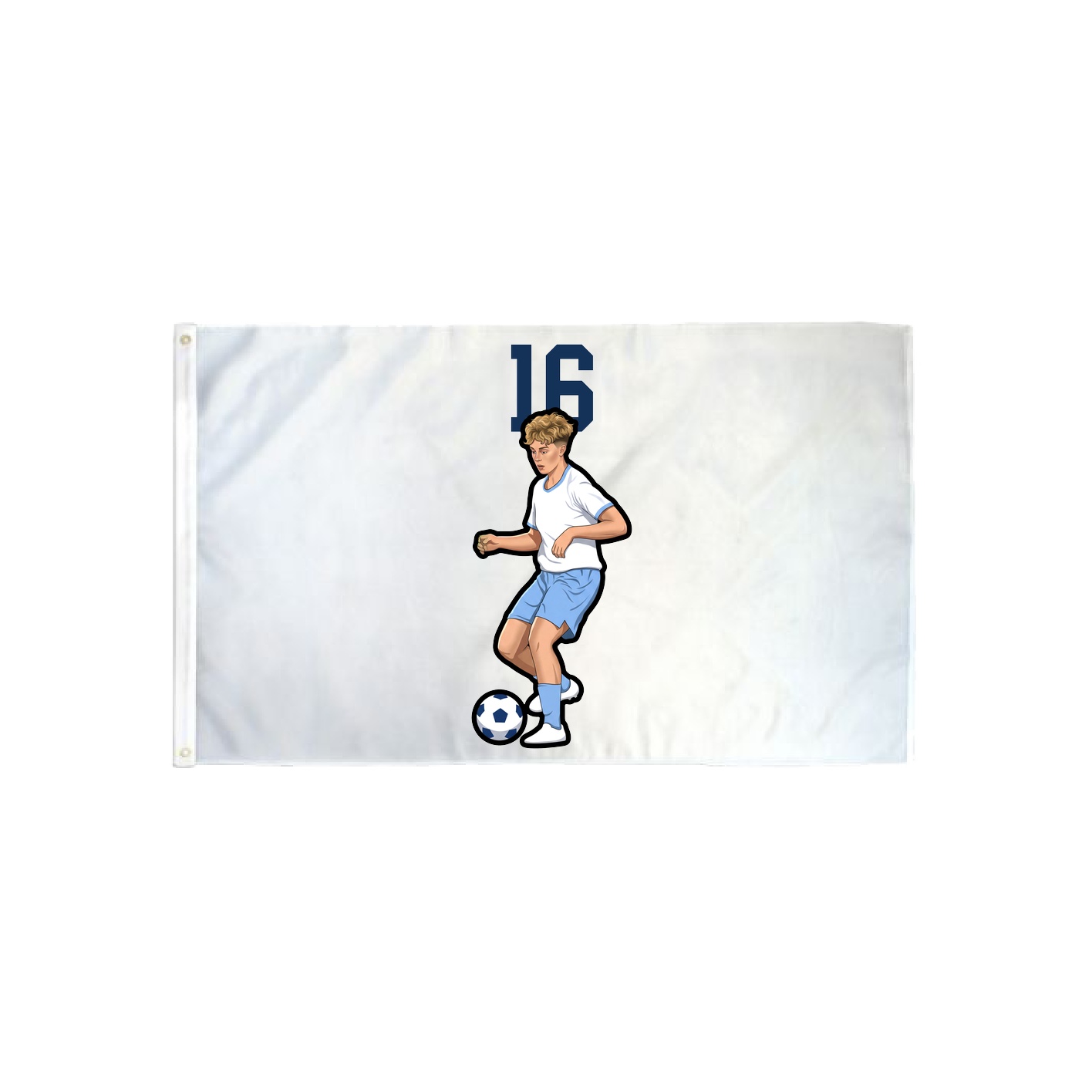 3x5 Flag — Number Top in Classic