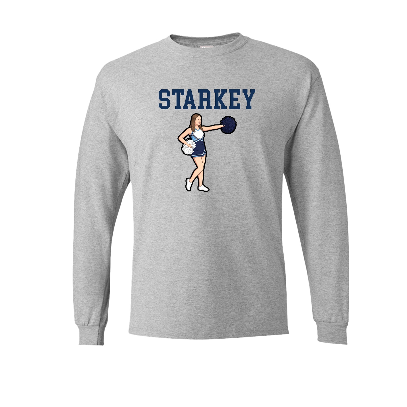 Long Sleeve Tee — Shirsey in Grey