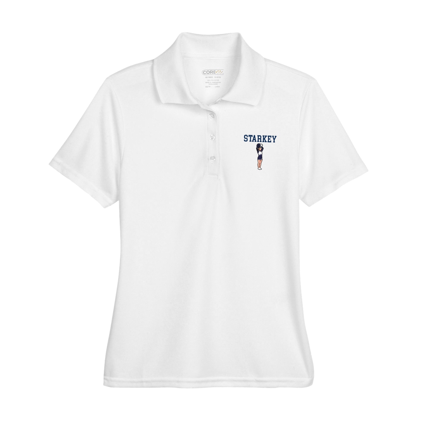 Womens Performance Polo — Shirsey in White