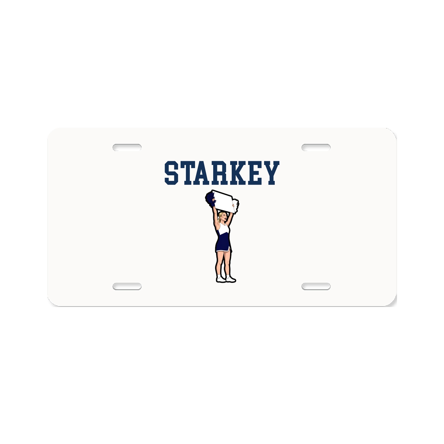 License Plate — Shirsey in Classic
