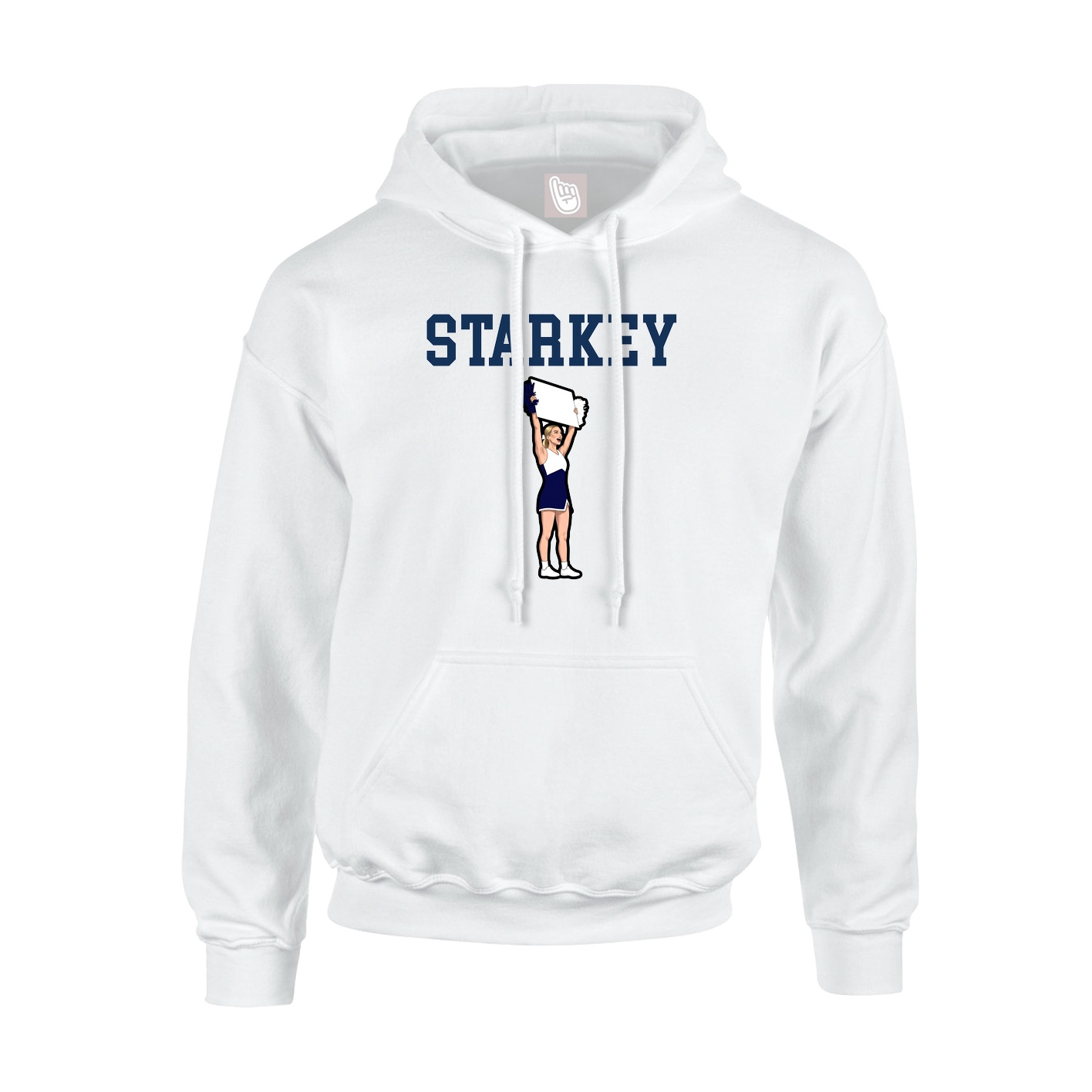 Youth Hoodie — Shirsey in White