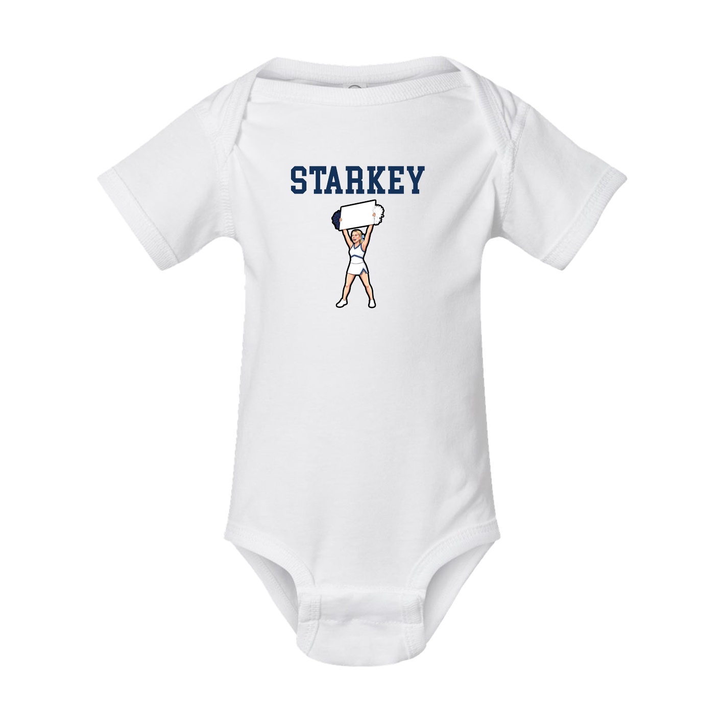 Baby Onesie — Shirsey in White