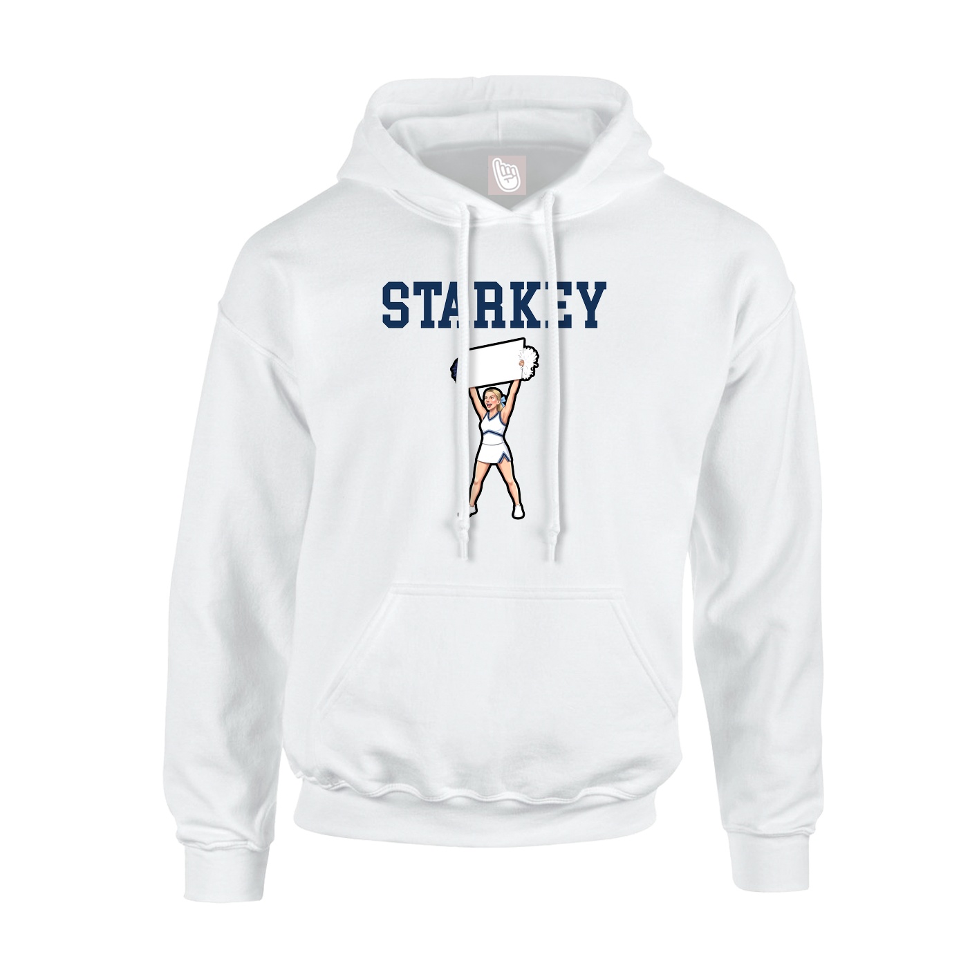 Youth Hoodie — Shirsey in White