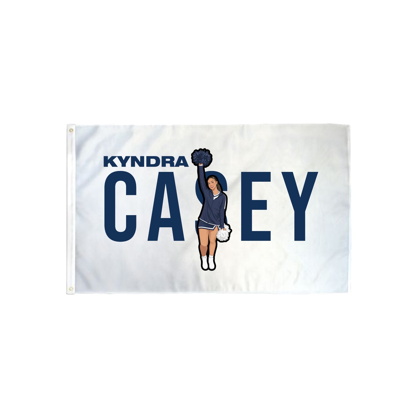 3x5 Flag — Player Name in Classic