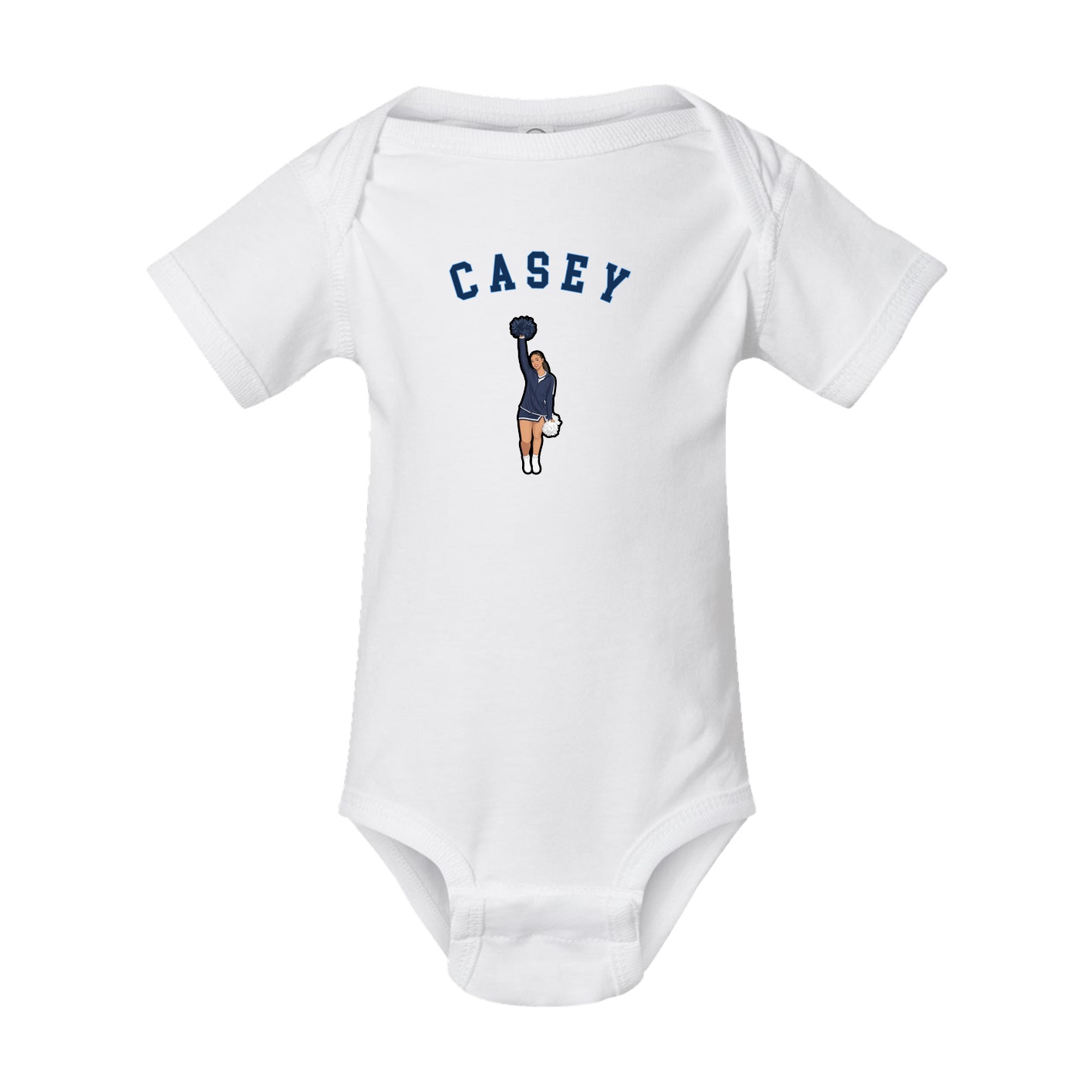 Baby Onesie — Shirsey Arch in White