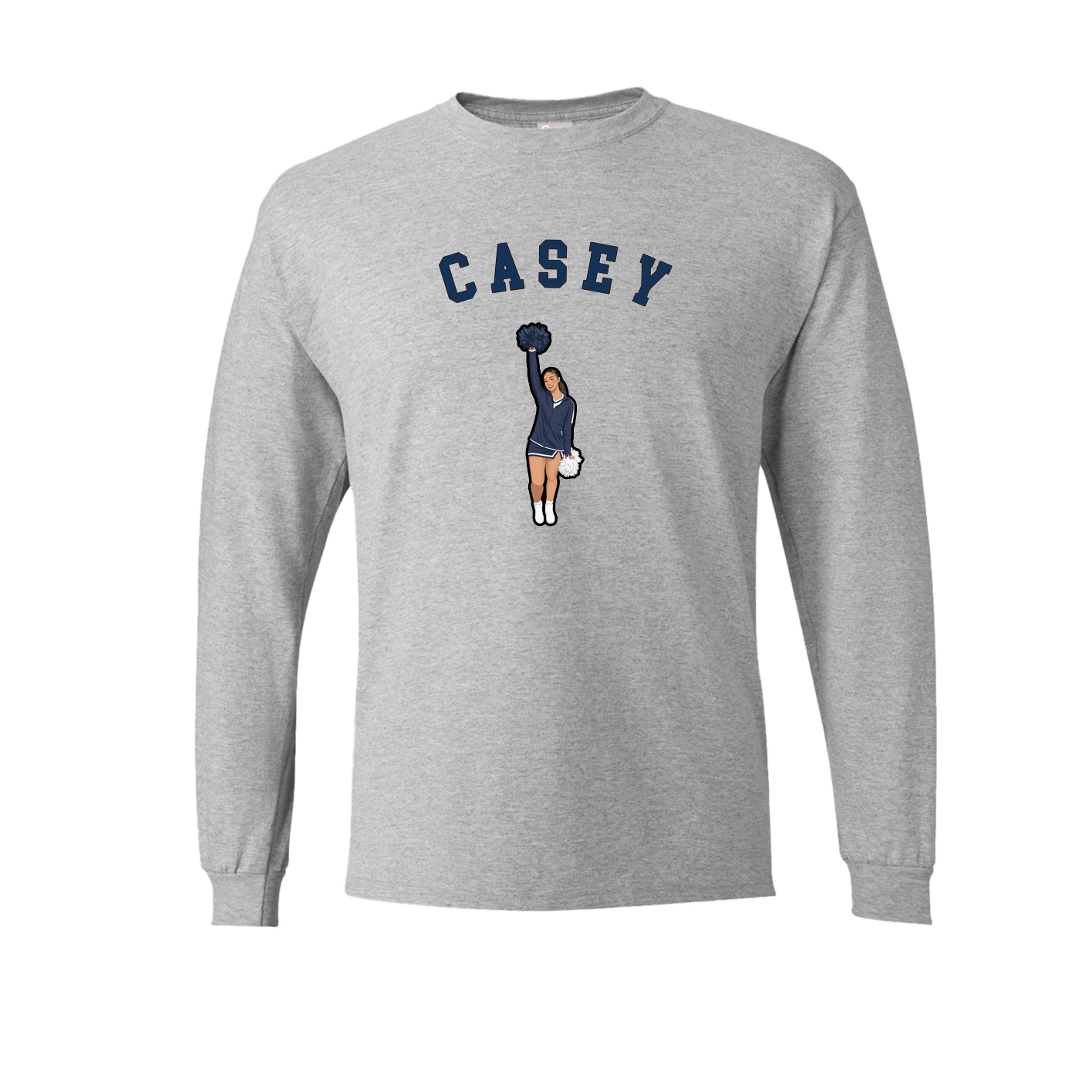 Long Sleeve Tee — Shirsey Arch in Grey