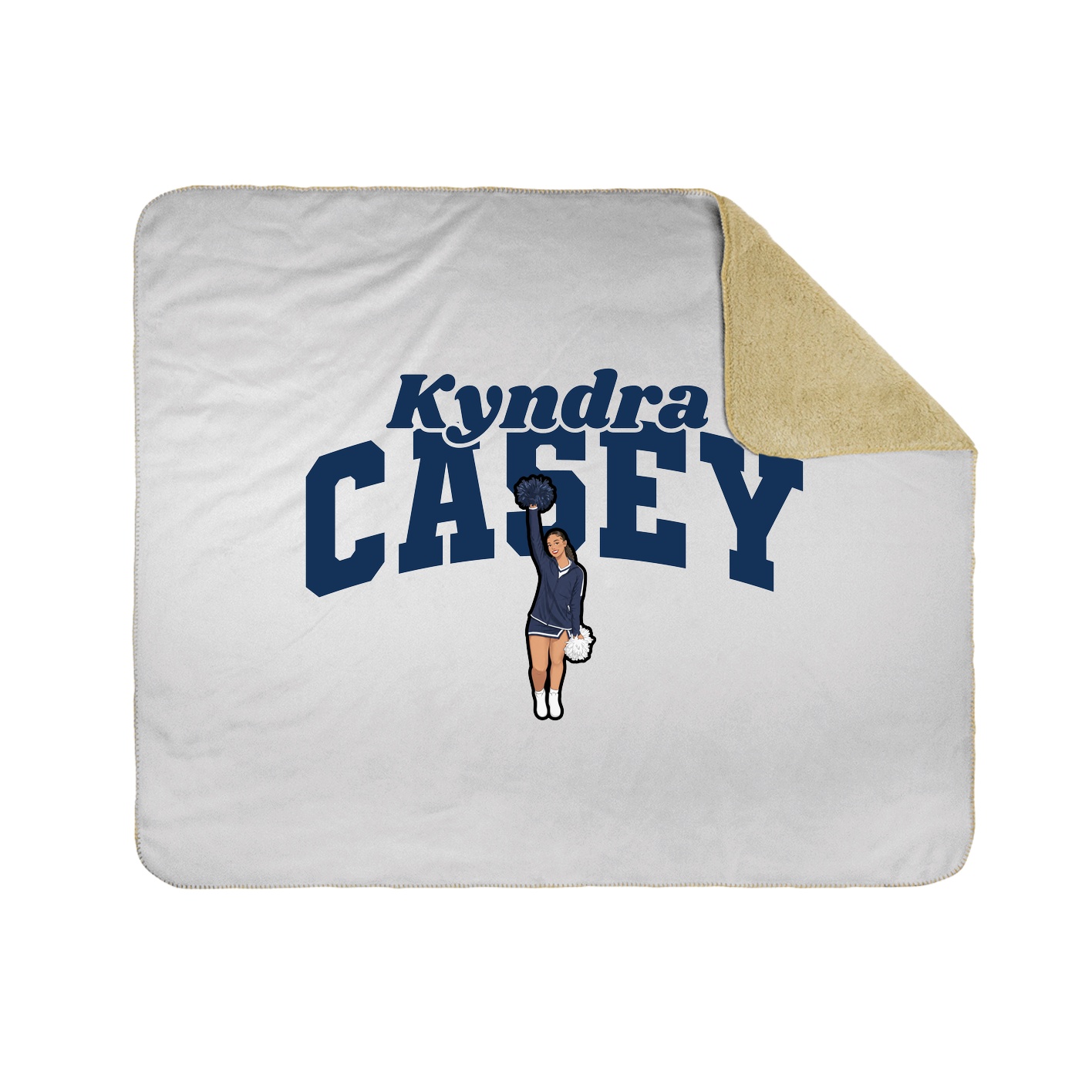 Throw Blanket — Signature Arch in White