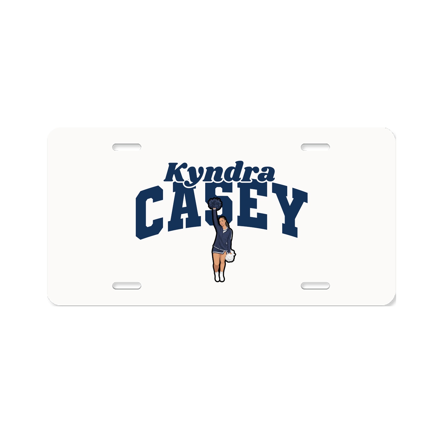 License Plate — Signature Arch in Classic