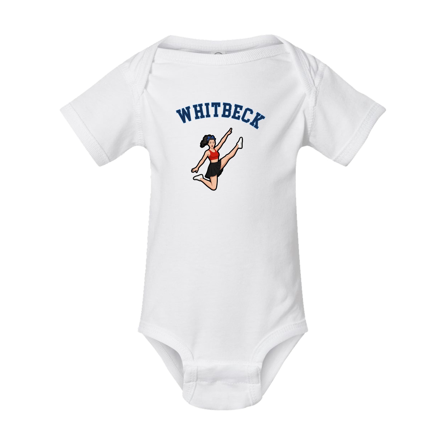 Baby Onesie — Shirsey Arch in White