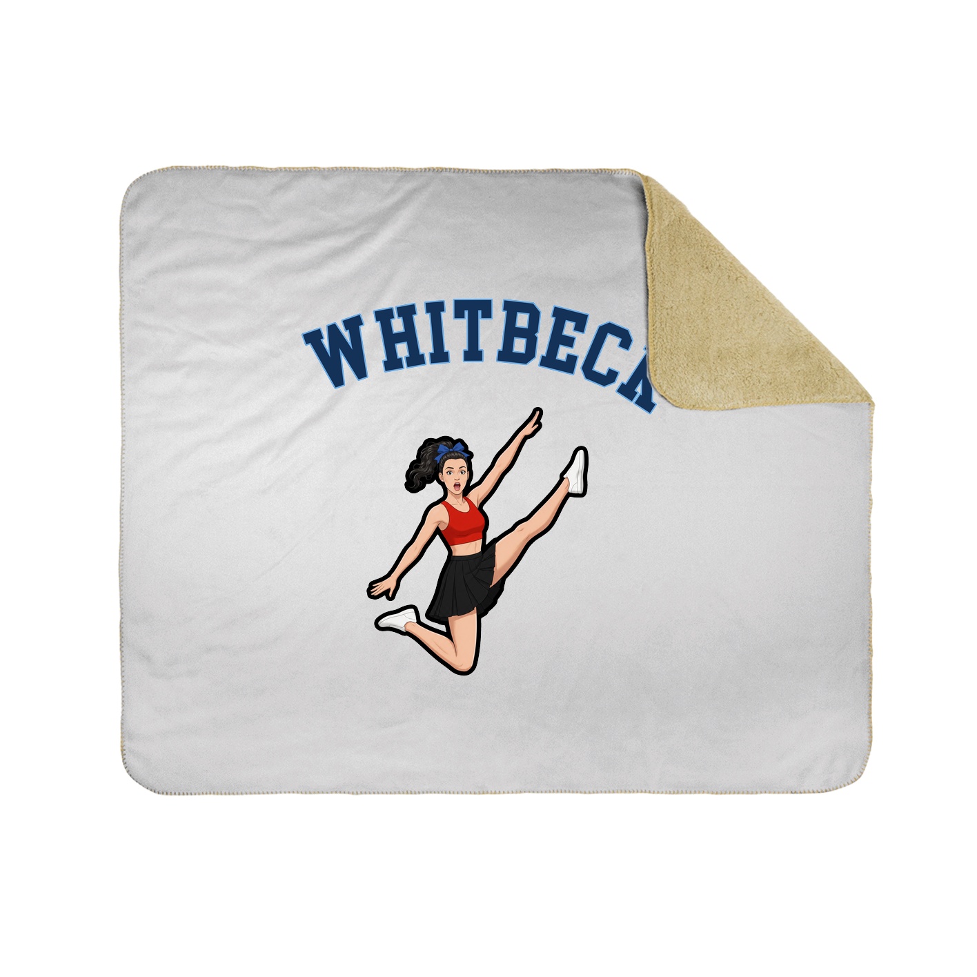 Throw Blanket — Shirsey Arch in White