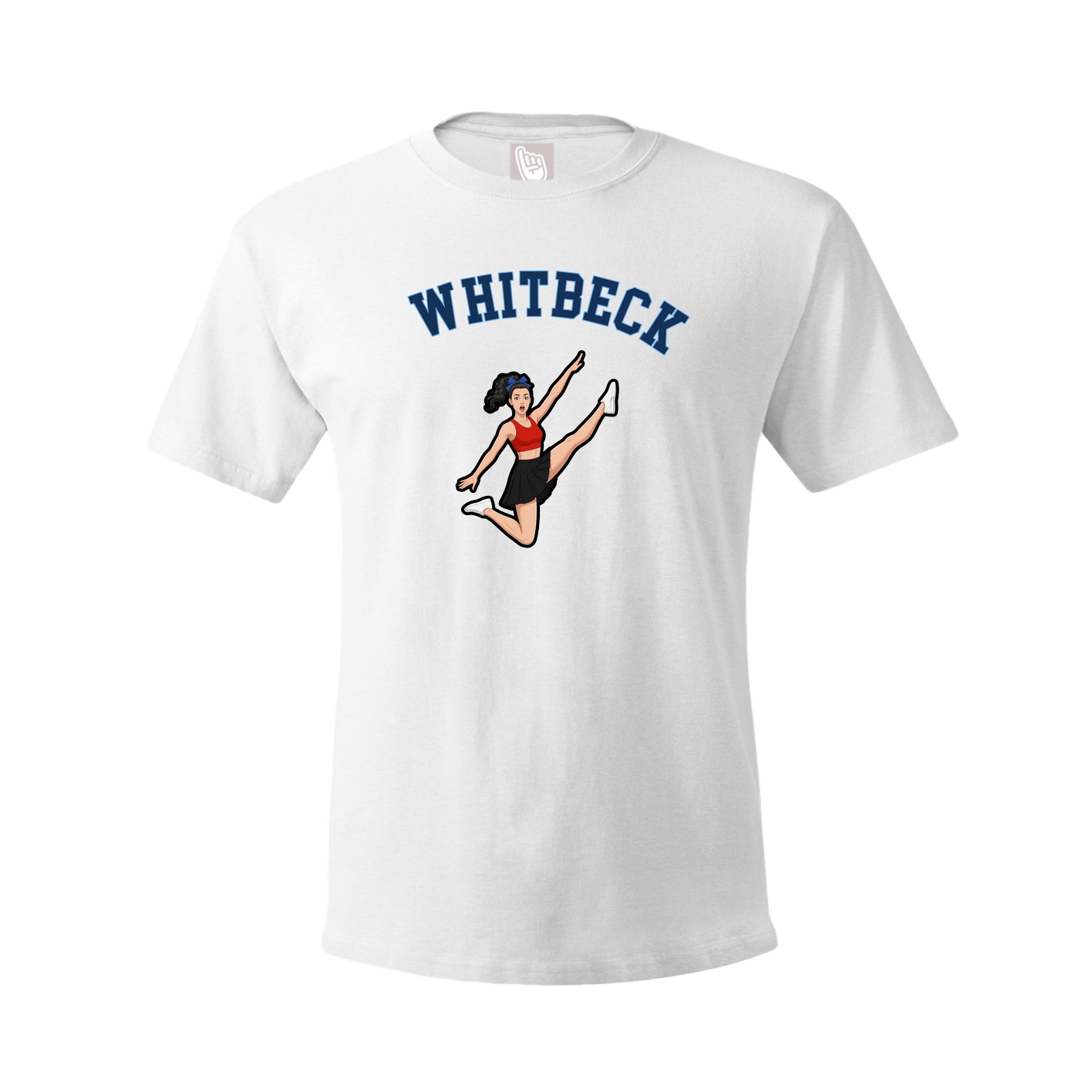 Youth Tee — Shirsey Arch in White