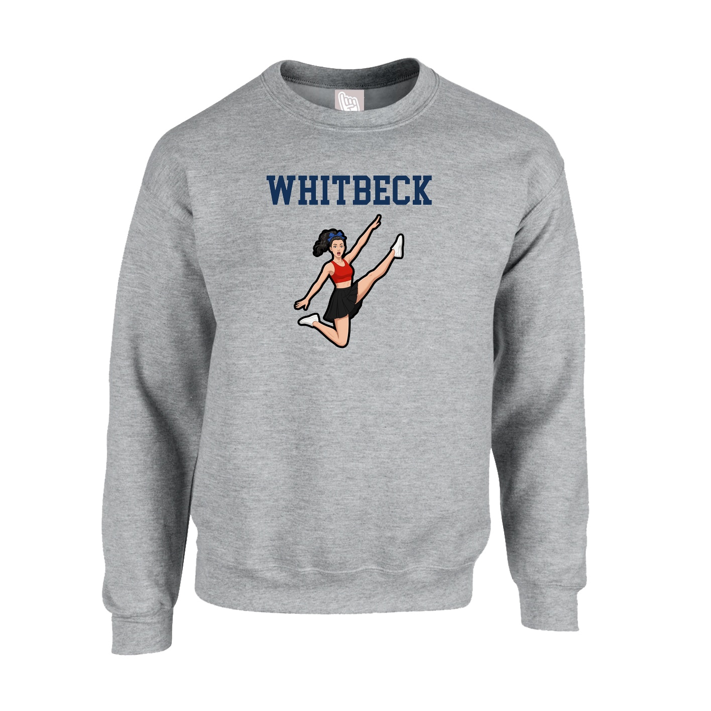 Fleece Crew — Shirsey in Grey