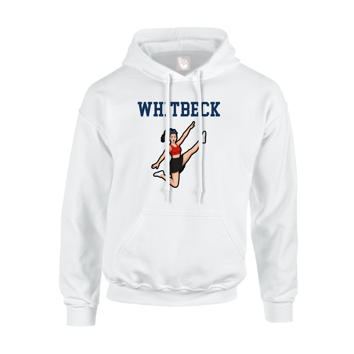 Youth Hoodie — Shirsey in White