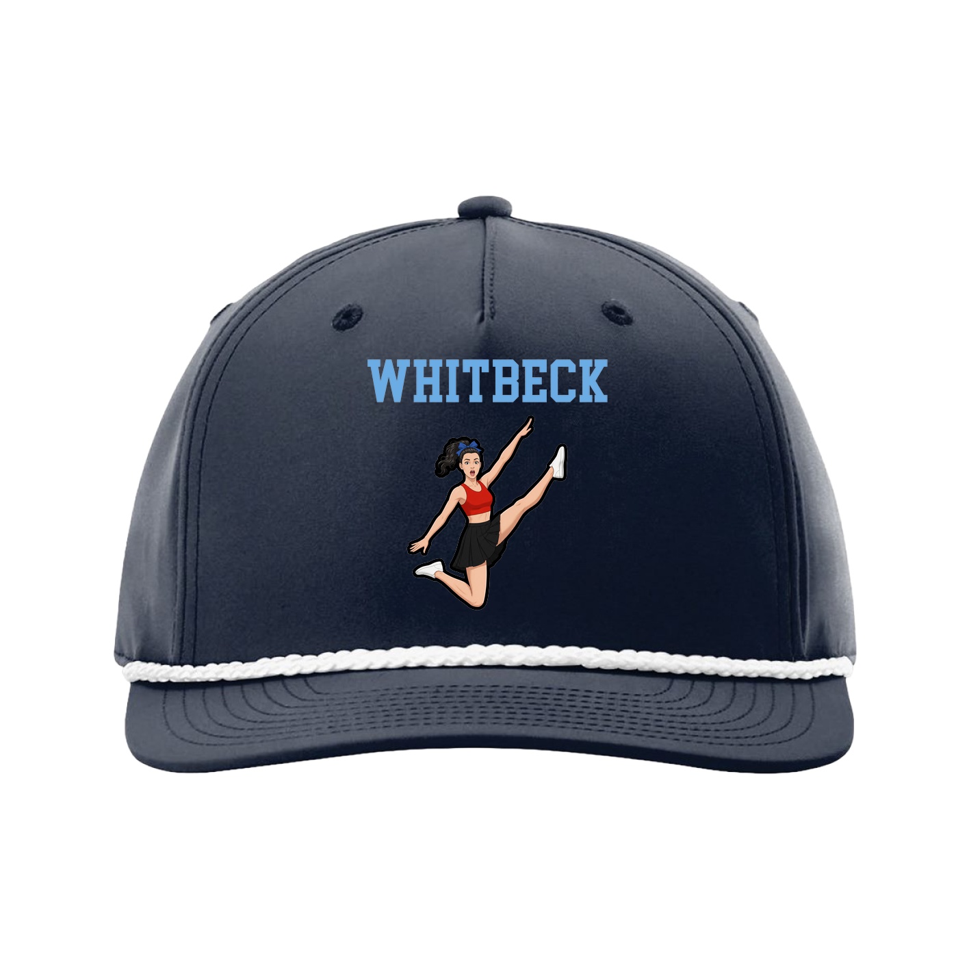 Five-Panel Classic Rope Cap — Shirsey in Navy