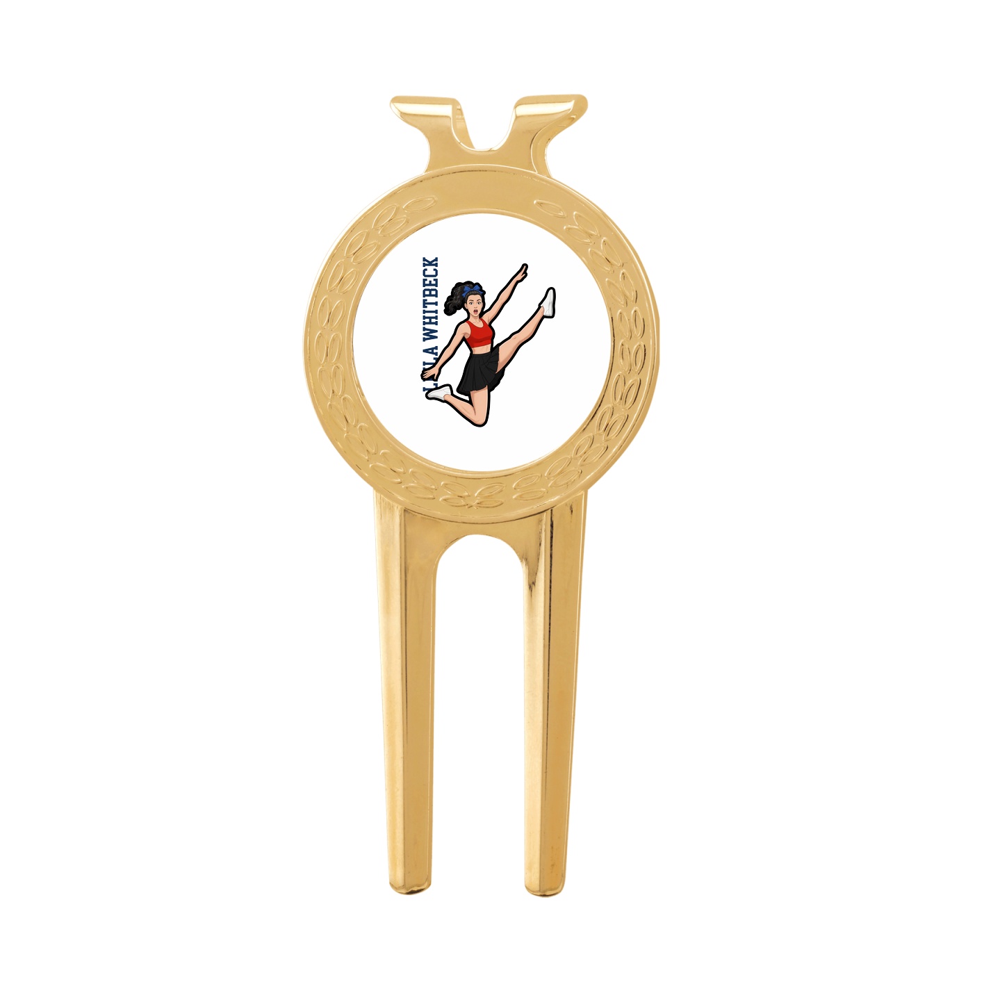 Divot Tool with Ball Marker — Name Vertical in Classic