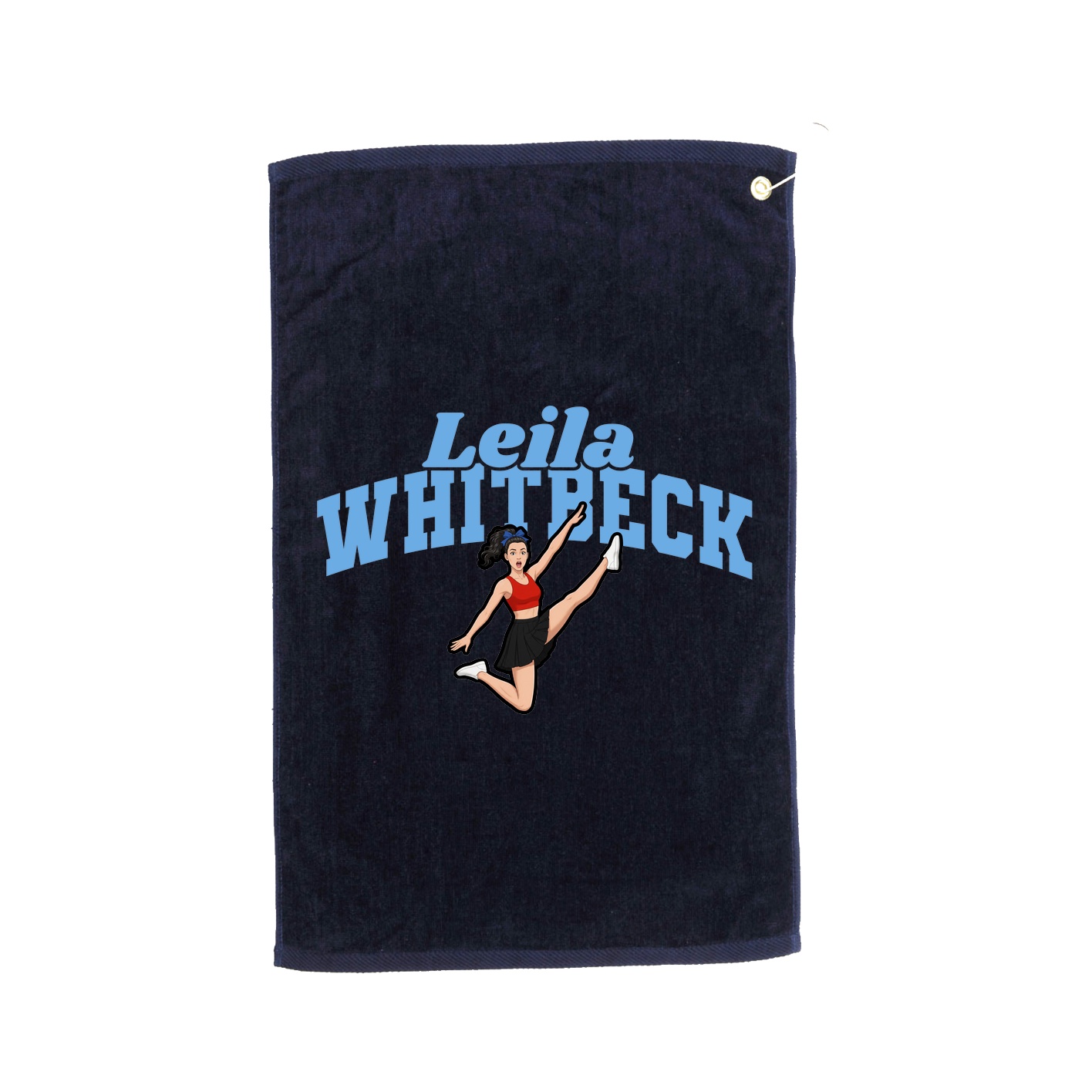 Golf Towel — Signature Arch in Navy