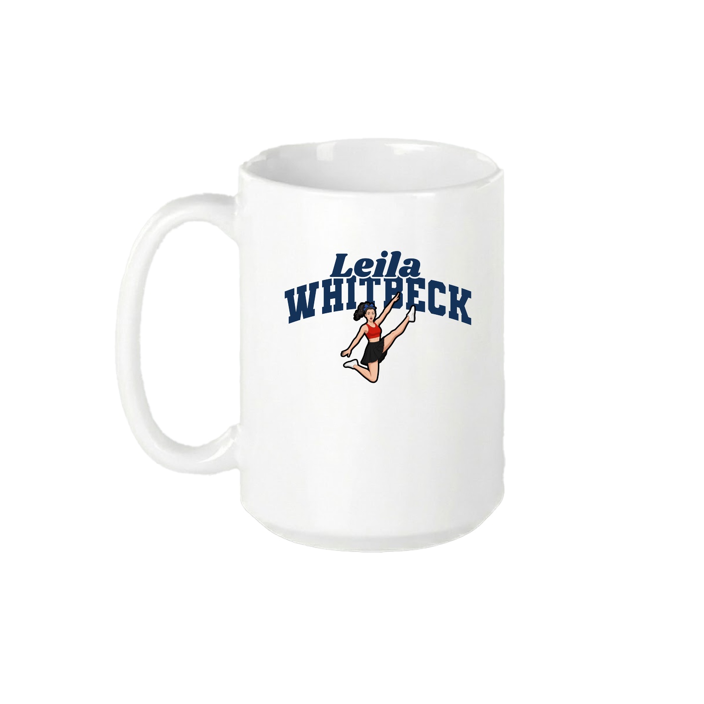 15oz Coffee Mug — Signature Arch in White