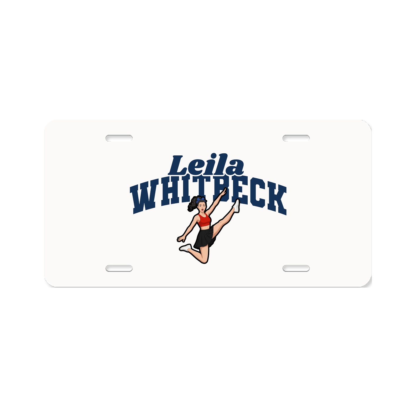 License Plate — Signature Arch in Classic