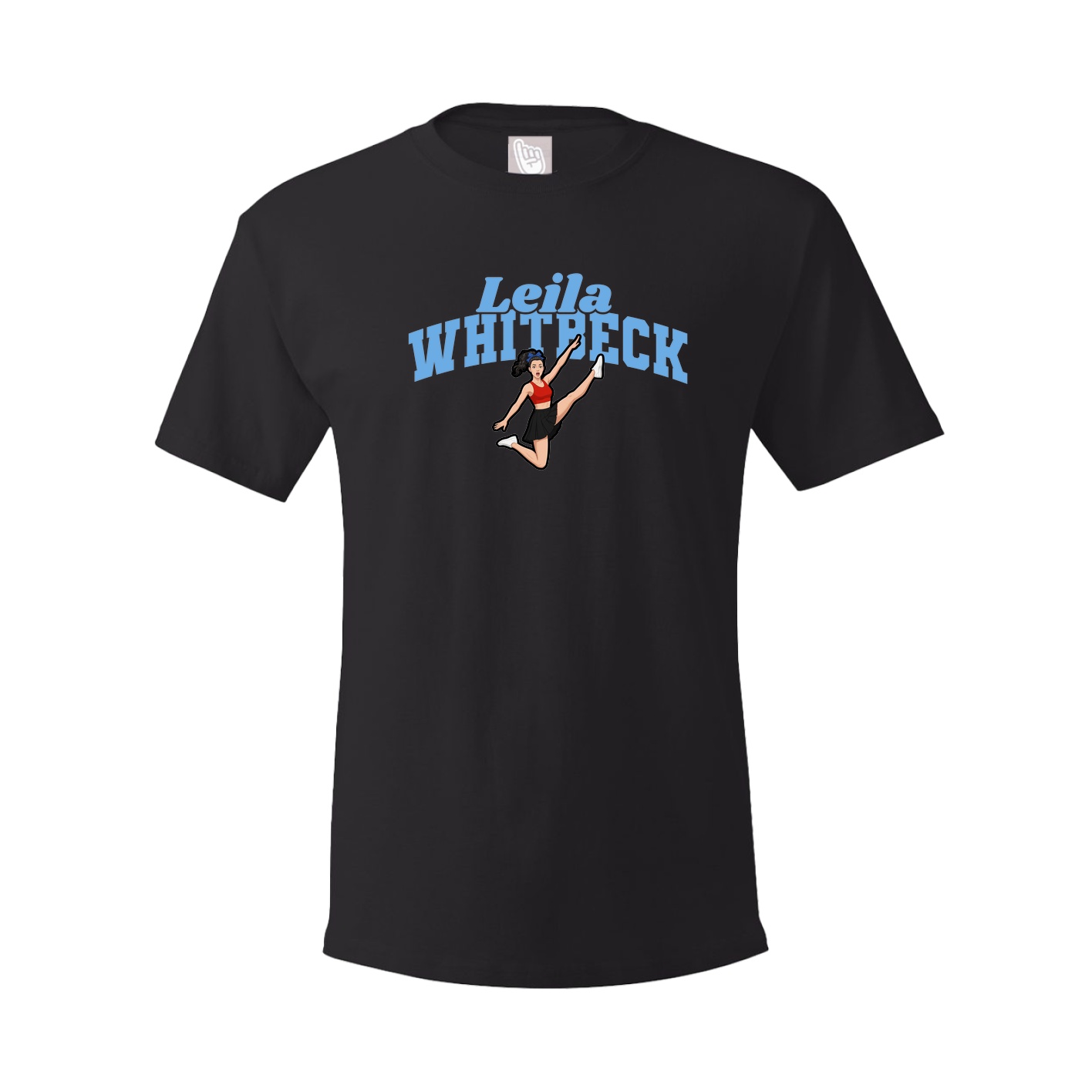 Youth Tee — Signature Arch in Black