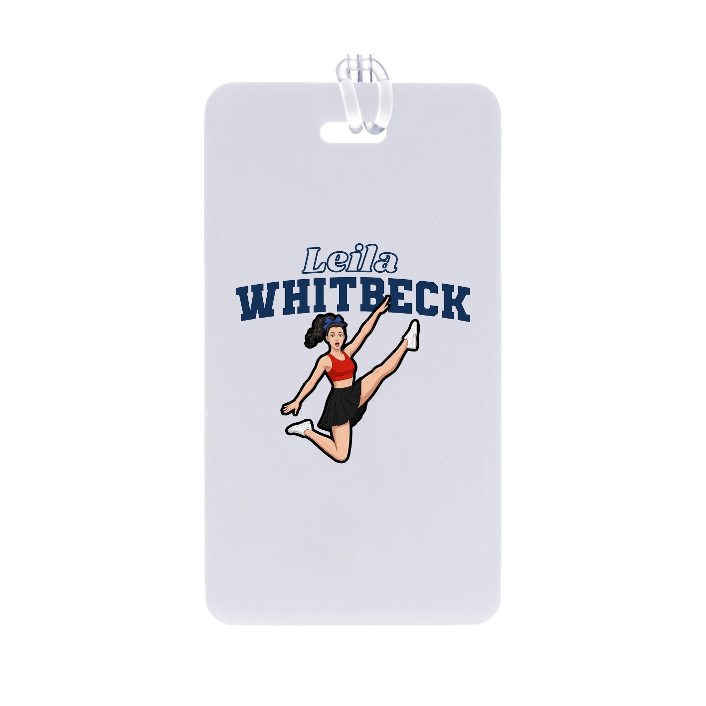 Bag Tag — Name Arch in Classic