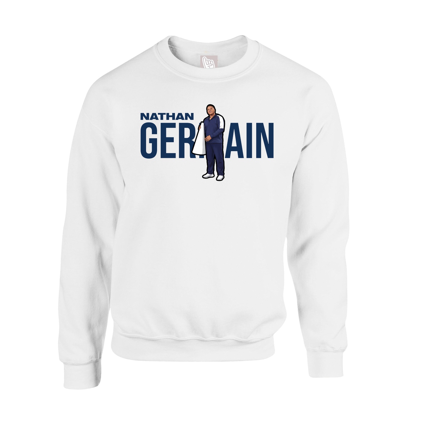 Fleece Crew — Player Name in White