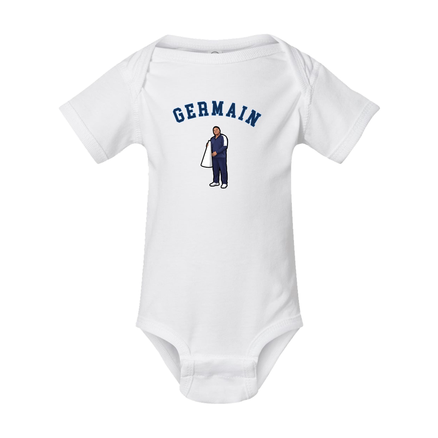 Baby Onesie — Shirsey Arch in White