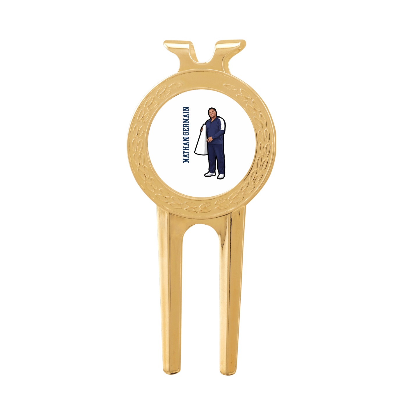 Divot Tool with Ball Marker — Name Vertical in Classic