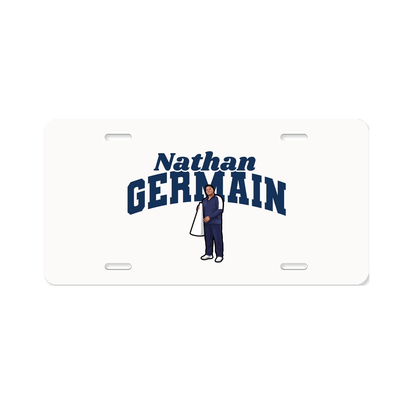 License Plate — Signature Arch in Classic