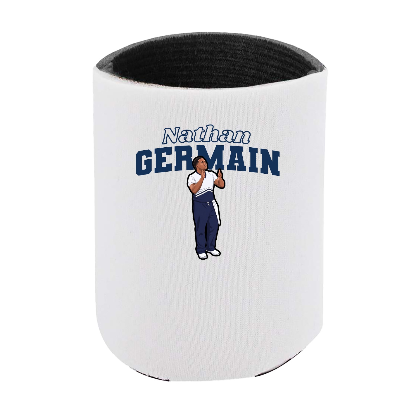 Can Holder — Name Arch in White