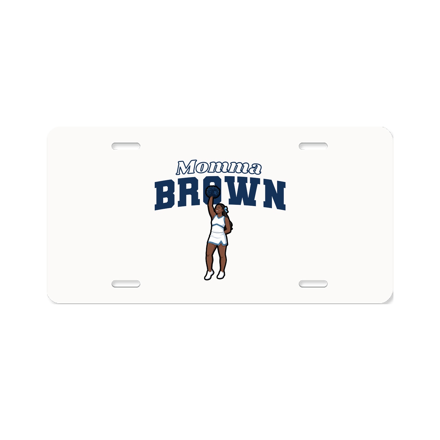 License Plate — Mothers Day Block in Classic