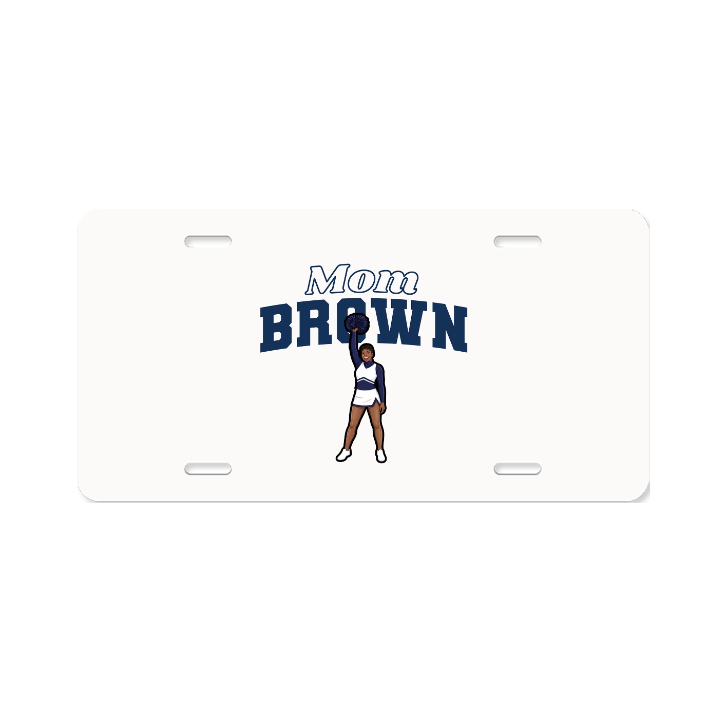 License Plate — Mothers Day Block in Classic