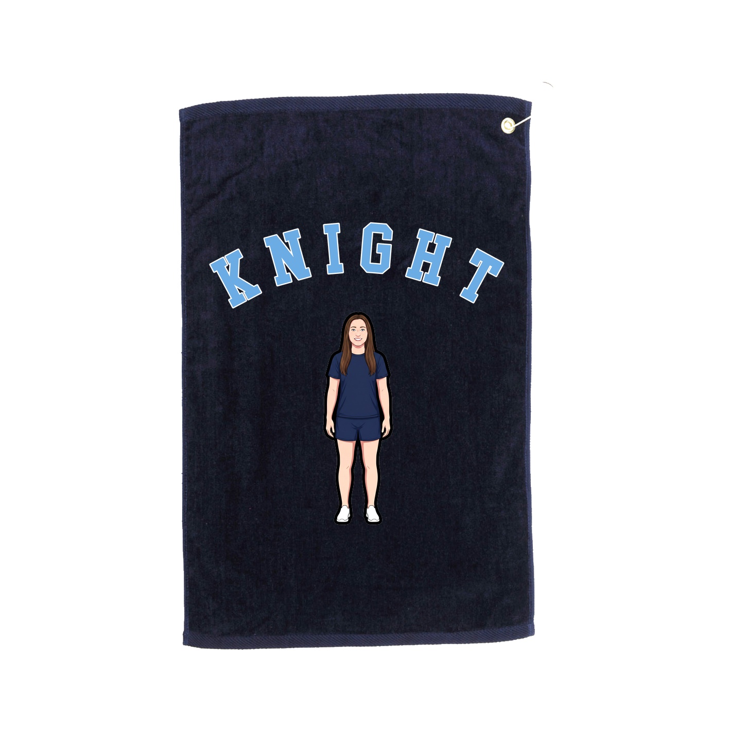 Golf Towel — Shirsey Arch in Navy