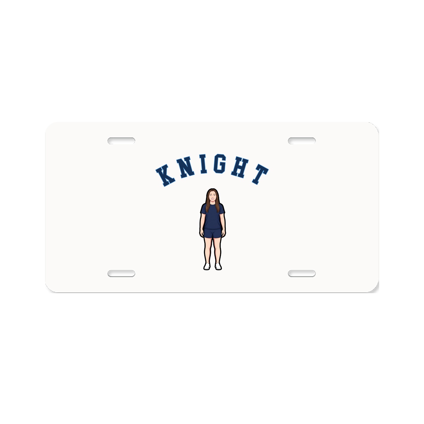 License Plate — Shirsey Arch in Classic