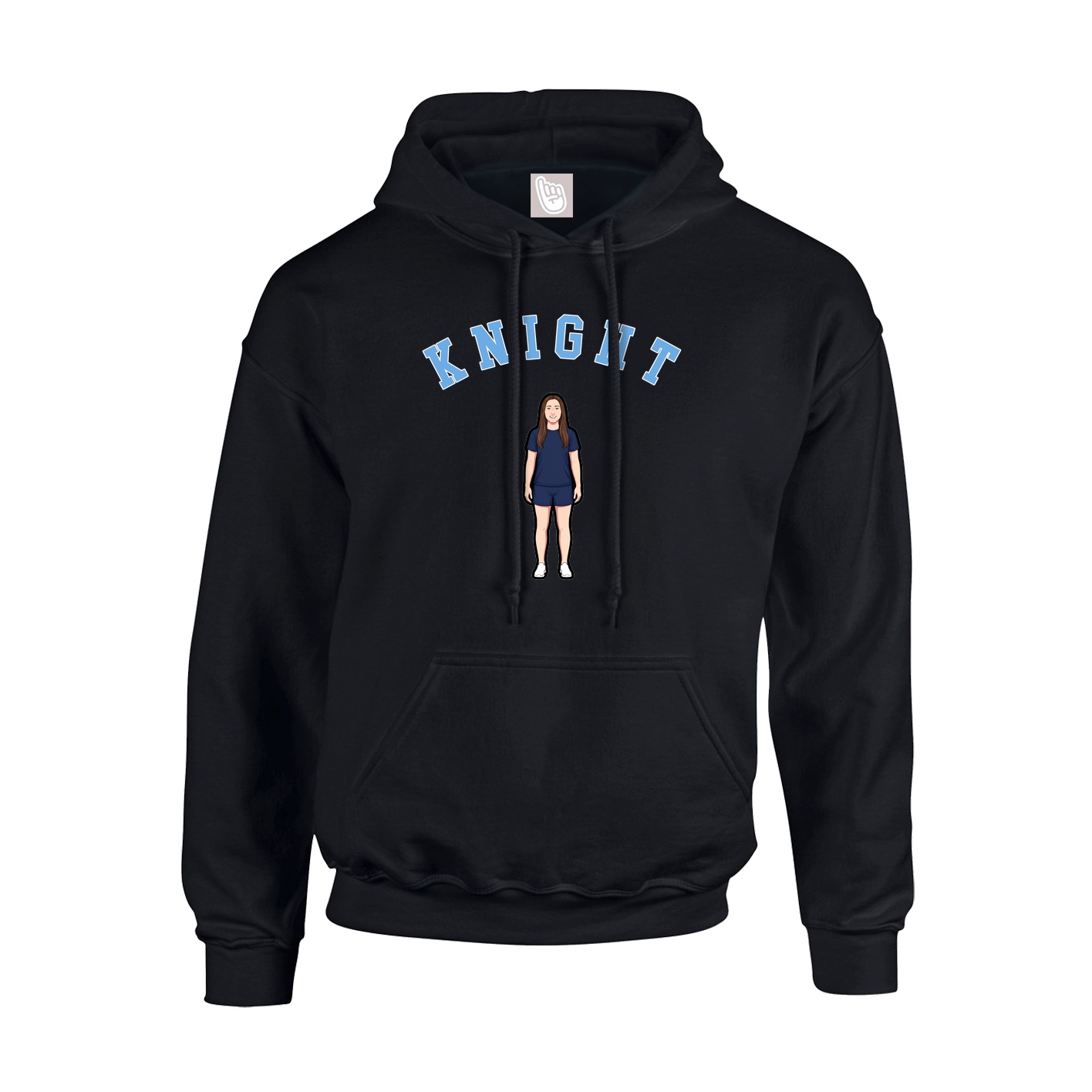 Hoodie — Shirsey Arch in Black