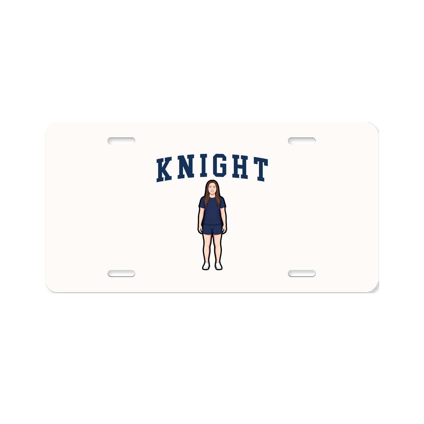 License Plate — Shirsey in Classic