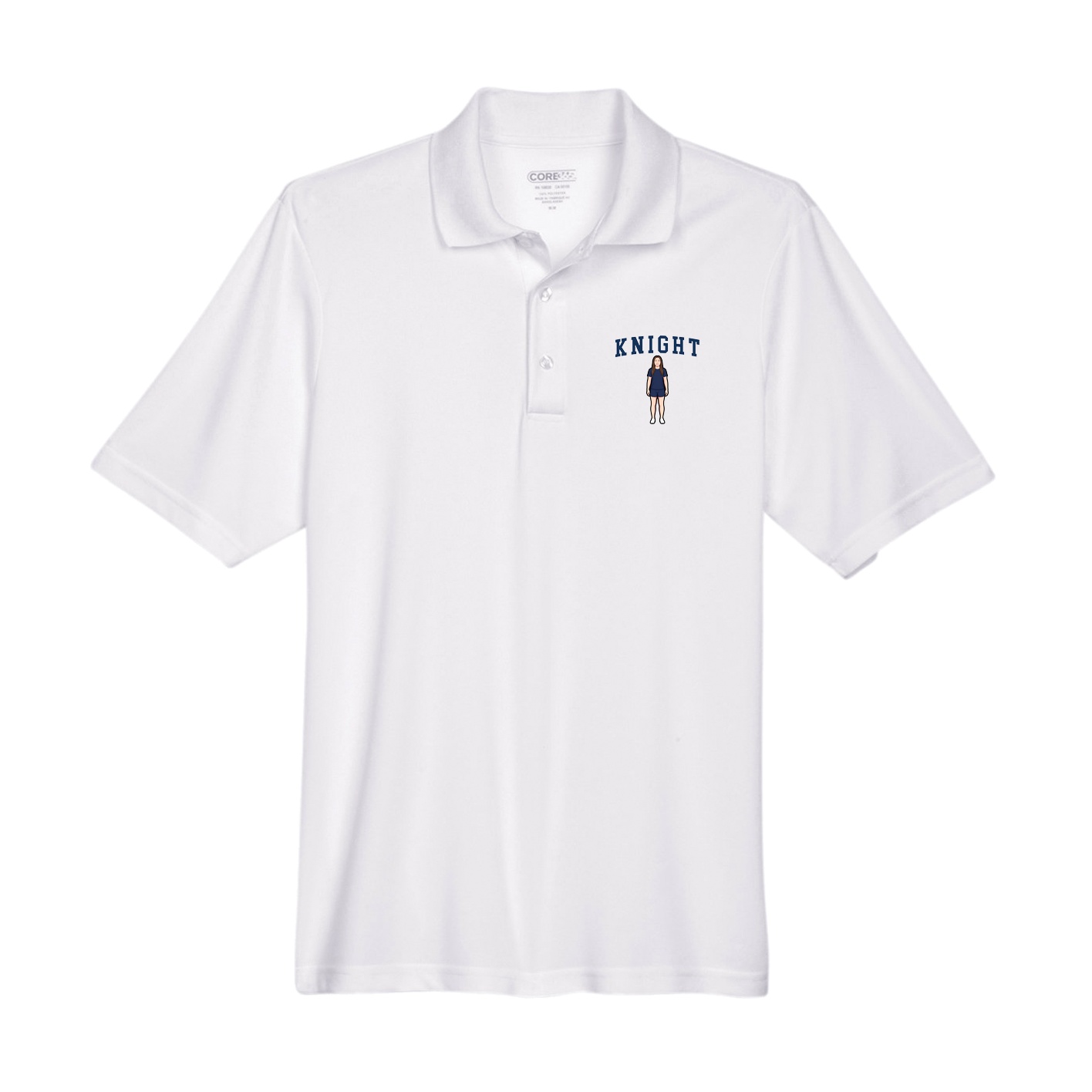 Performance Polo — Shirsey in White