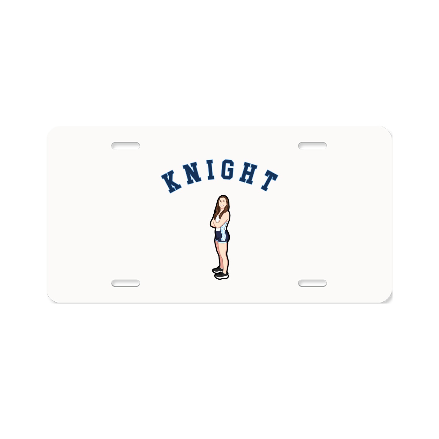 License Plate — Shirsey Arch in Classic