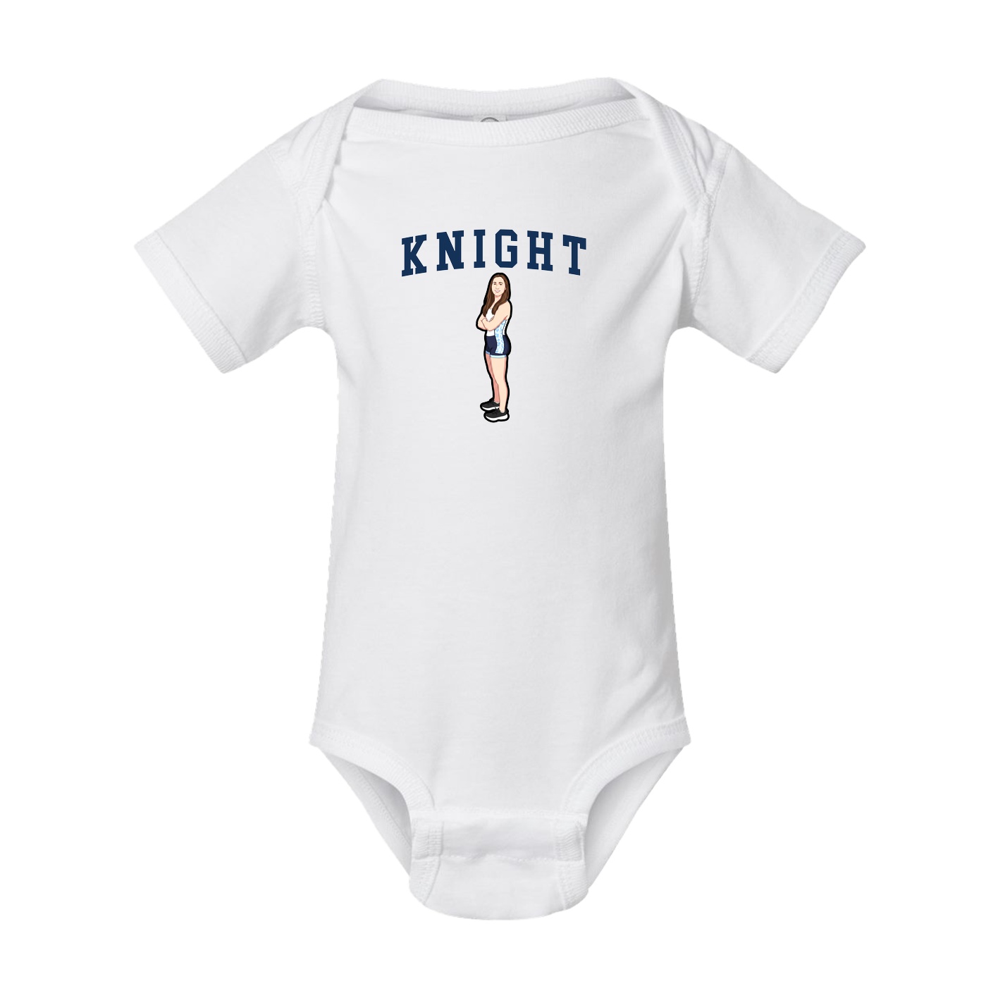 Baby Onesie — Shirsey in White