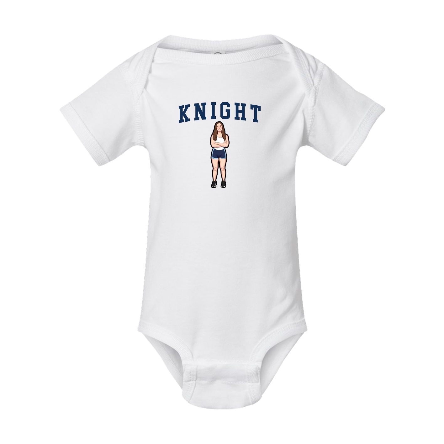 Baby Onesie — Shirsey in White