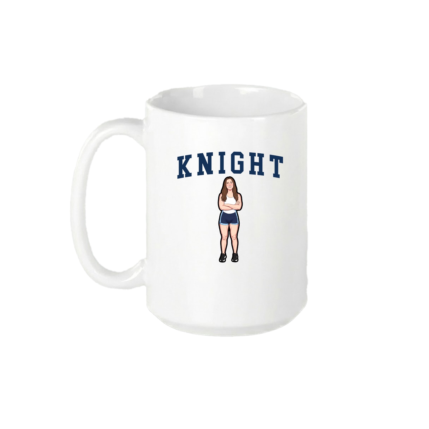15oz Coffee Mug — Shirsey in White