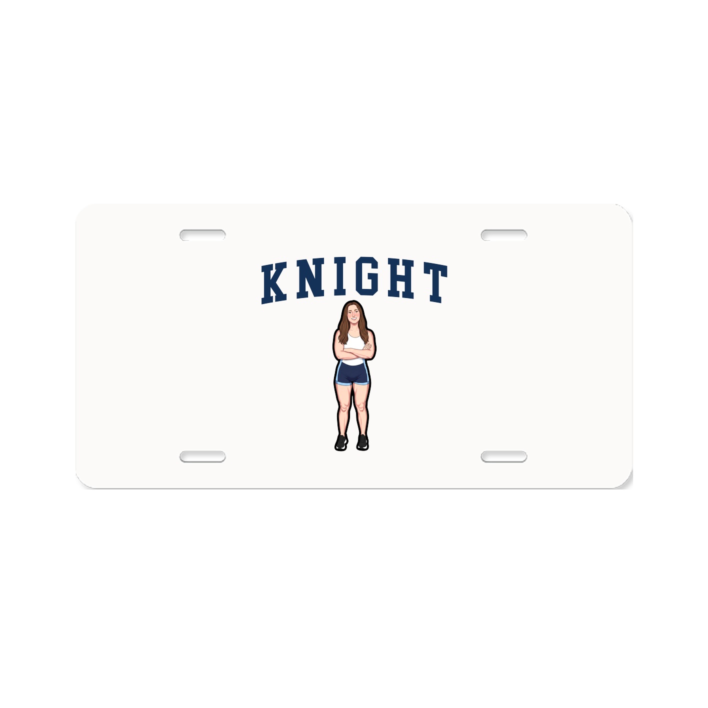 License Plate — Shirsey in Classic