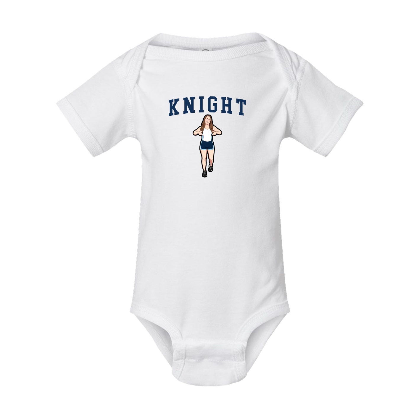 Baby Onesie — Shirsey in White